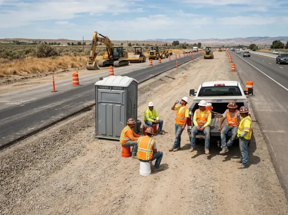 highway-road-construction-crew-007 — frequently asked questions, Porta Potty and Restroom Rentals in Trooper, PA